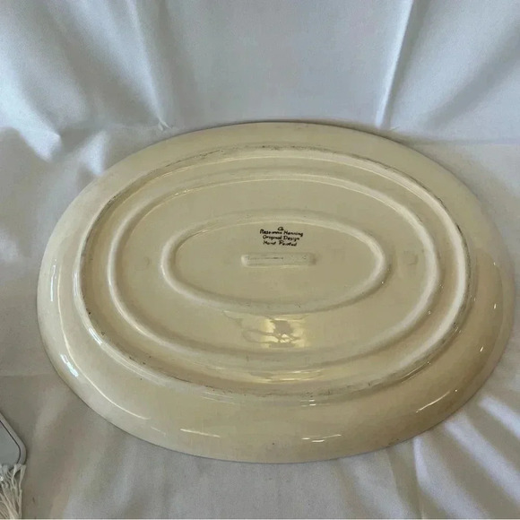 Roseanna Henning Original Hand Painted Tugboat Decorative Plate - Picture 5 of 7